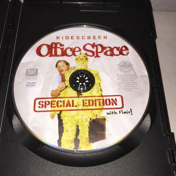 Dvd Used Office Space Special Edition 20th Century Jennifer Aniston Livingston - Picture 3 of 4